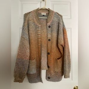 Universal Thread Multicolor Button Down Sweater Cardigan - M